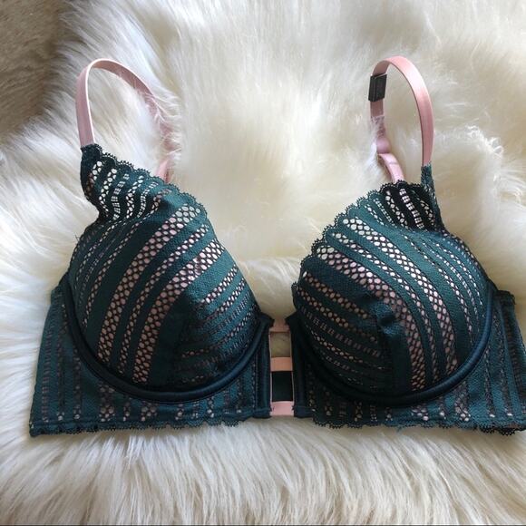 Victoria Secret Luxe Plunge Lightly Lined Bra - Picture 3 of 8